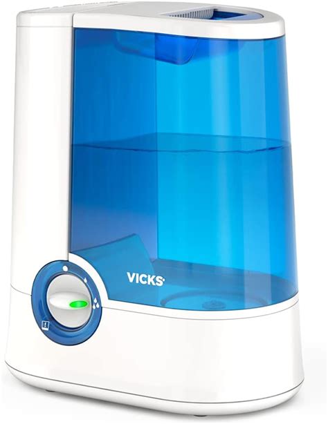 Vicks Warm Mist Humidifier With Wide Tank Opening For Easy