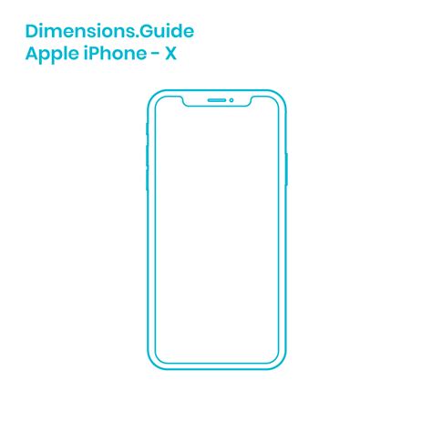 Apple iPhone X Dimensions & Drawings | Dimensions.Guide