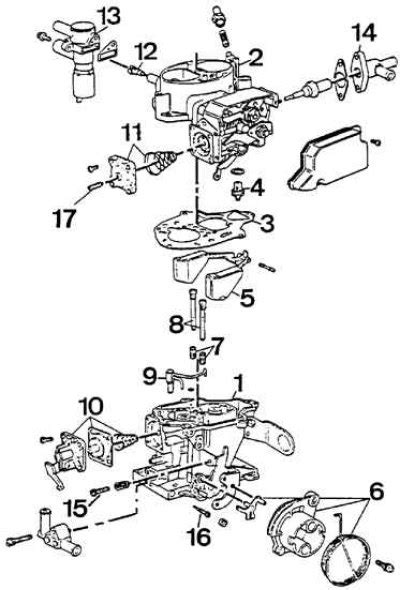 Разглобяване на карбуратора Peugeot 405 1987 1997 Горивна система