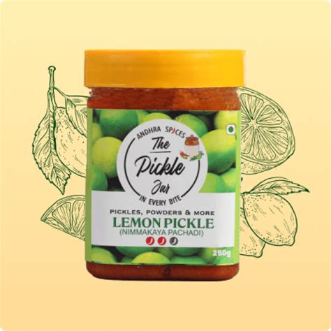 Lemon Pickle | Buy lemon pickle | Nimbu Achar | The Pickle Jar