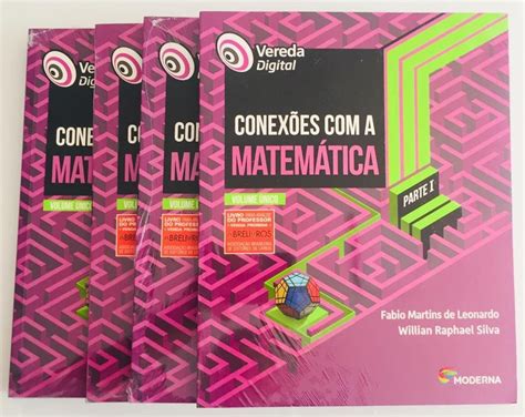 Vereda Digital Conexões a Matemática Livro Nunca Usado 75610923