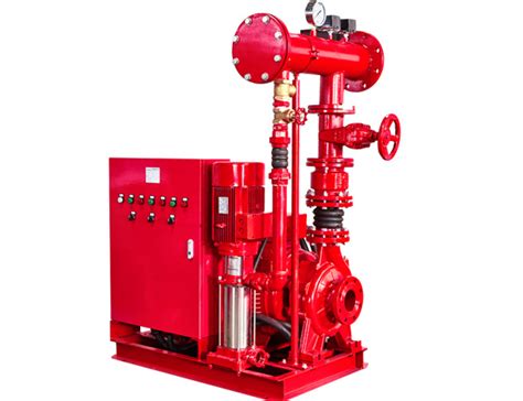 Pej Fire Pump System Multistage Jockey Pump And End Suction Centrifugal