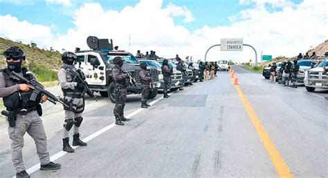 Enfrentamiento En Coahuila Deja Un Policía Estatal Muerto Y Dos Más