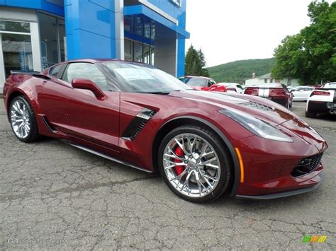 2017 Long Beach Red Metallic Tintcoat Chevrolet Corvette Z06 Coupe