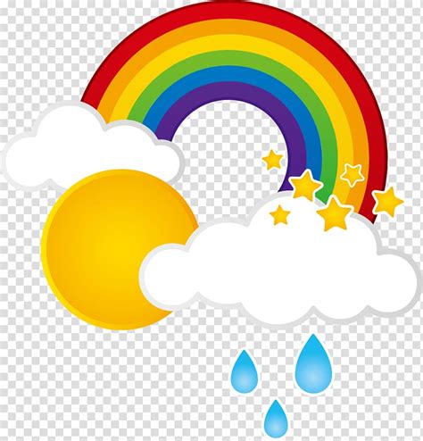 Weather Clipart Rainbow Clipart Sun Clipart Cloud Clipart Etsy Images ...