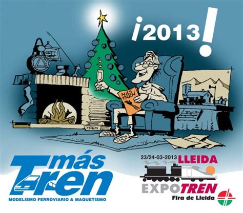 Hem rebut la felicitació de Nadal de Más Tren FCAF CAT