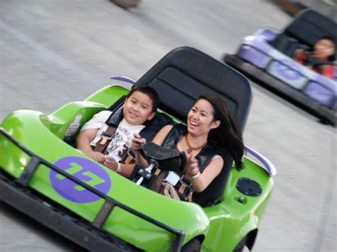 Speed around in go-karts at Family Fun Center Amusement Park. | Best family vacation spots ...