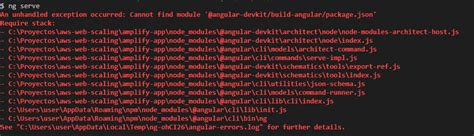 Cannot Find Module Angular Devkit Schematics Tasks