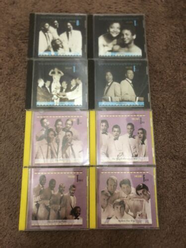 Doo Wop Cd Box Set Ii And Iii Lot Vocal Group Lot Rhino Cd Complete