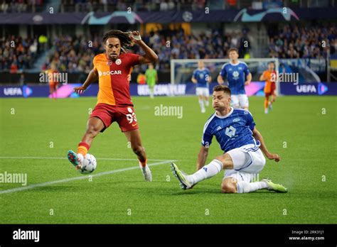 Molde 20230823galatasarays Sacha Boey And Moldes Kristoffer Haugen