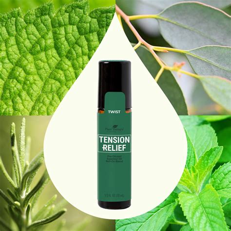 Tension Relief Essential Oil Blend Pre Diluted Roll On Plant Therapy