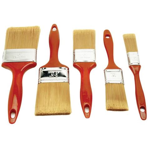 Project Pro 5 Piece Polyester Paint Brush Set 1452 Blain S Farm Fleet