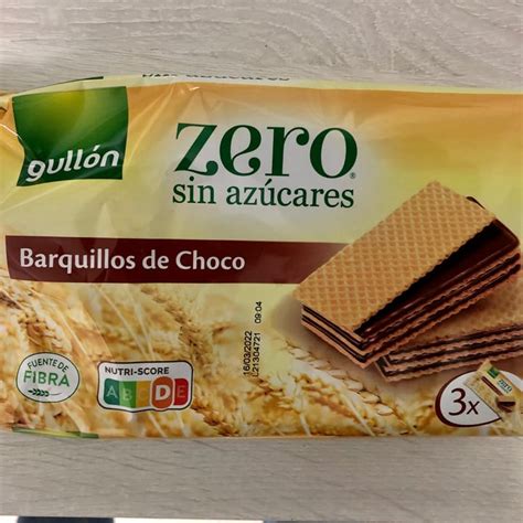 Gullón Zero Sin Azúcares Barquillos Chocolate Review abillion