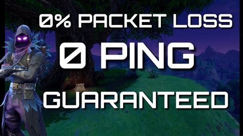 How To Fix Packet Loss In Any Game Get 0 Packet Loss And Lower Ping Guaranteed Youtube