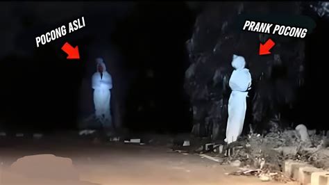 PRANK POCONG MUNCUL POCONG ASLI 5 PENAMPAKAN HANTU TERJELAS DAN SERAM