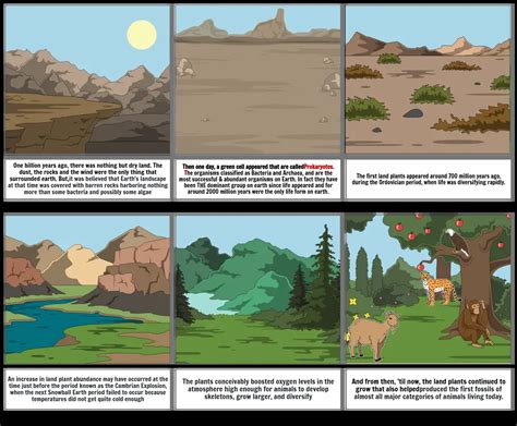 The First Land Plants Storyboard Por 8eb4ce6c