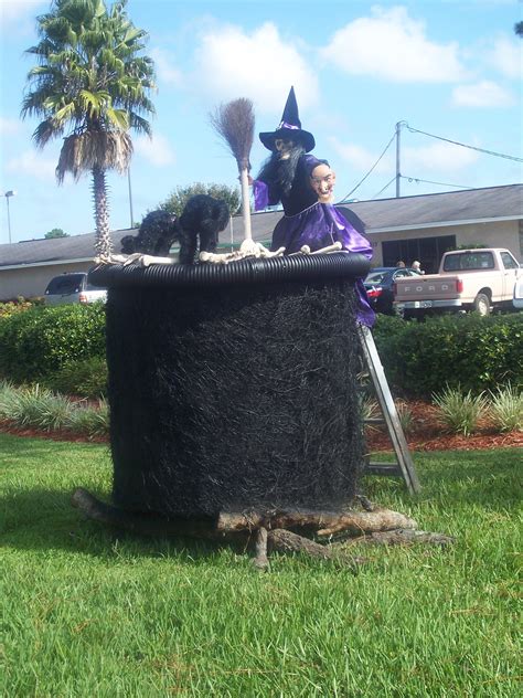 Halloween Witchs Brew Hay Bale Bauman Chiropractic Panama City Fl