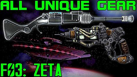 Fallout 3 Mothership Zeta Unique Armor And Weapons Guide Dlc Youtube