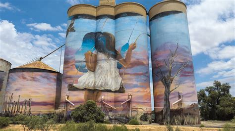 sea lake silo art seeking nature aus
