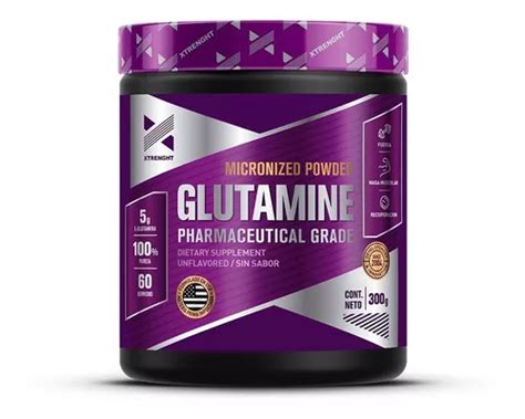 Suplemento En Polvo Xtrenght Nutrition Glutamina De G Mercadolibre