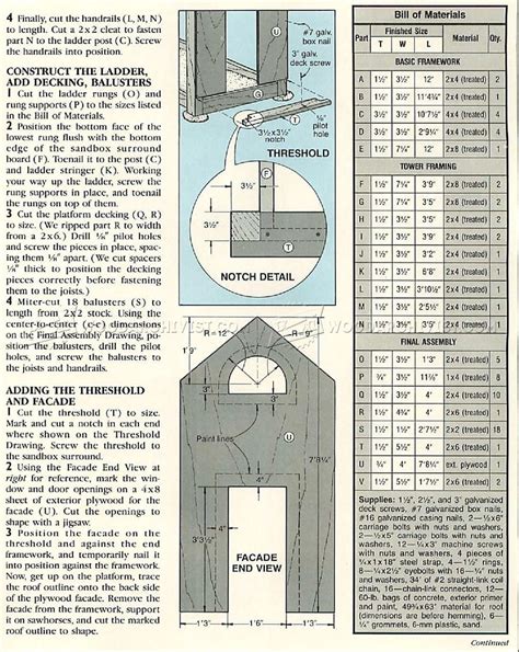 Kids Play Structure Plans • WoodArchivist