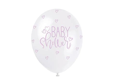 Superprint Premium Babyshower Ass 5 Gummiballonger 30cm 12