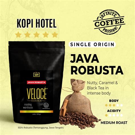 Jual Coffee Beans Veloce Arabica Java Temanggung Fresh Roasting Gr