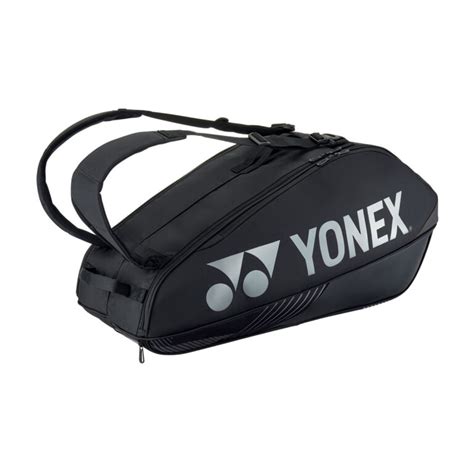 Yonex BA92426EX Black 6pcs Pro Tournament Racquet Bag EZBOX SPORTS