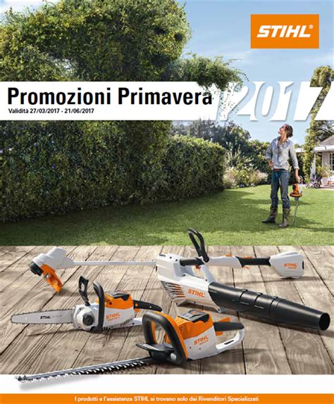 Promozioni Di Primavera Stihl Acquista Su Ferramenta Vanoli