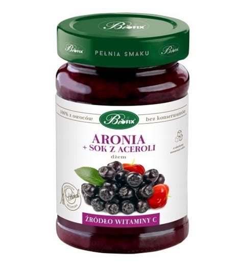 Bi Fix Dżem Aronia z acerolą 290g 13072079205 Allegro pl