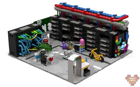 Lego Ideas Product Ideas Data Centre Bits And Bricks The Minifigs Network