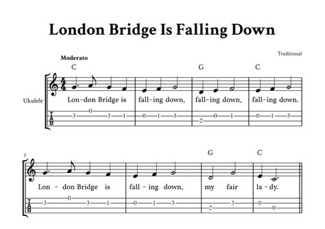 London Bridge Is Falling Down Sheet Music