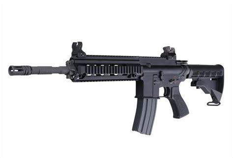 WE HK416 Carbine Open Bolt GBBR Metallinen MilGear