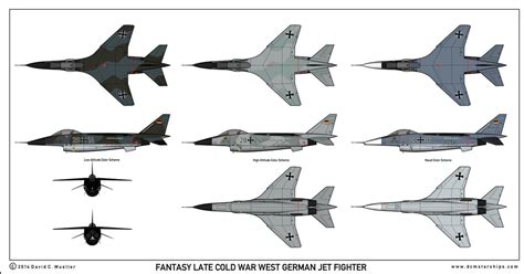 Fantasy-Cold-War-Jet-Fighter-West-German by dcmstarships on DeviantArt