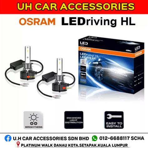 OSRAM 25W LED RIVING XLZ NEW UPGRADE GEN LED FOG HEAD LAMP CAR LIGHT