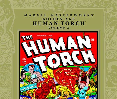 Marvel Masterworks Golden Age Human Torch Vol 3 Trade Paperback