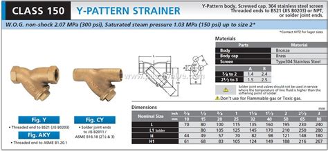 Y STRAINER KITZ 2 1 2 KUNINGAN 100 ASLI Trademall Id