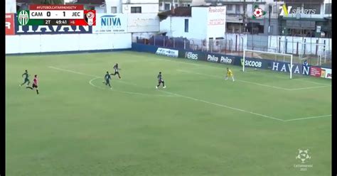 VÍdeo Confira Gol Que Atacante Do Jec Perdeu Contra O Metropolitano