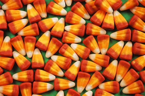 Halloween candy corn — Stock Photo © montana #6605202