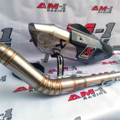 Jual Knalpot Racing Akrapovic Gp New Rossi R V V Vva Vixion Nva Nvl