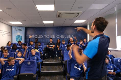 Delivering our first workshops to Academy players at Chelsea FC ...