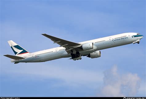 B HNQ Cathay Pacific Boeing 777 367 Photo By Jack Li ID 665265