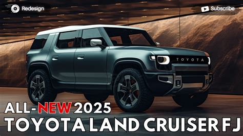 2025 Toyota Land Cruiser FJ Revealed Most Anticipated Cruiser