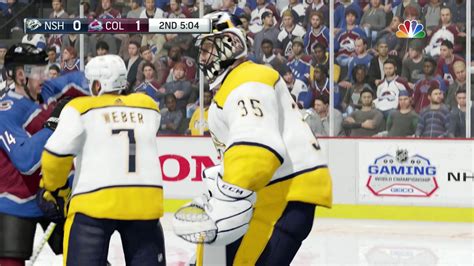 NHL 18 Stanley Cup Playoffs Game 4 Nashville Predators Vs Colorado