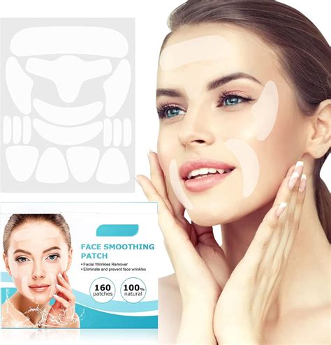 Patch Anti Rides 160PCS Facial Patches pour le Visage pour Réduire les