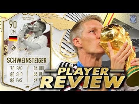 90 WORLD CUP ICON SCHWEINSTEIGER SBC PLAYER REVIEW META FIFA 23