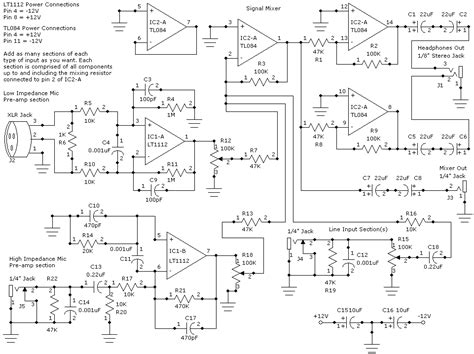 Audio Sound Mixer Circuit Diagram Mixing Channel Basics Virt