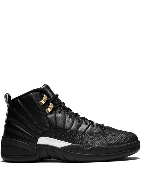 Jordan Air 12 Retro The Master In Black Modesens