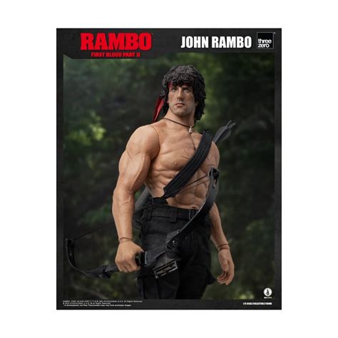 Threezero Figzero Rambo First Blood Part Ii John Rambo