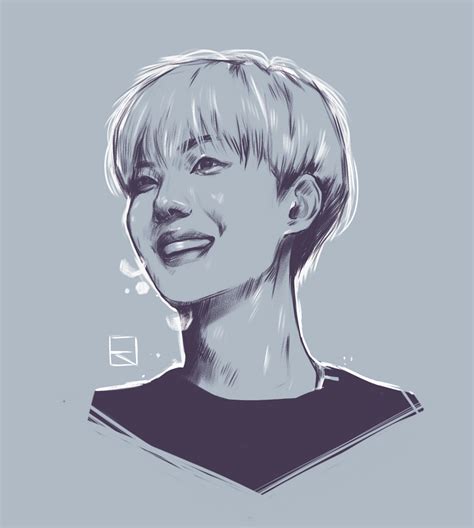 J Hope [sketch] By Eroneol On Deviantart